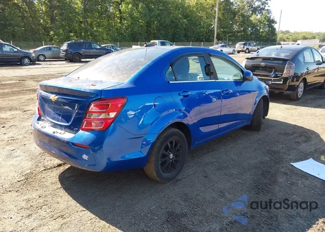 2018 Chevrolet Sonic Lt Auto from USA, damaged, VIN 1G1JD5SG4J4124954